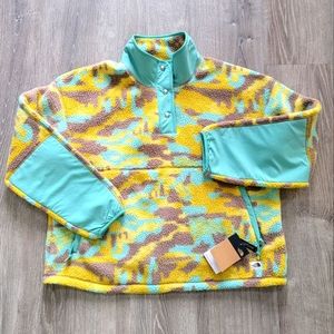 BRAND NEW The North Face Printed Cragmont Fleece ¼ Snap Women's Size XL
